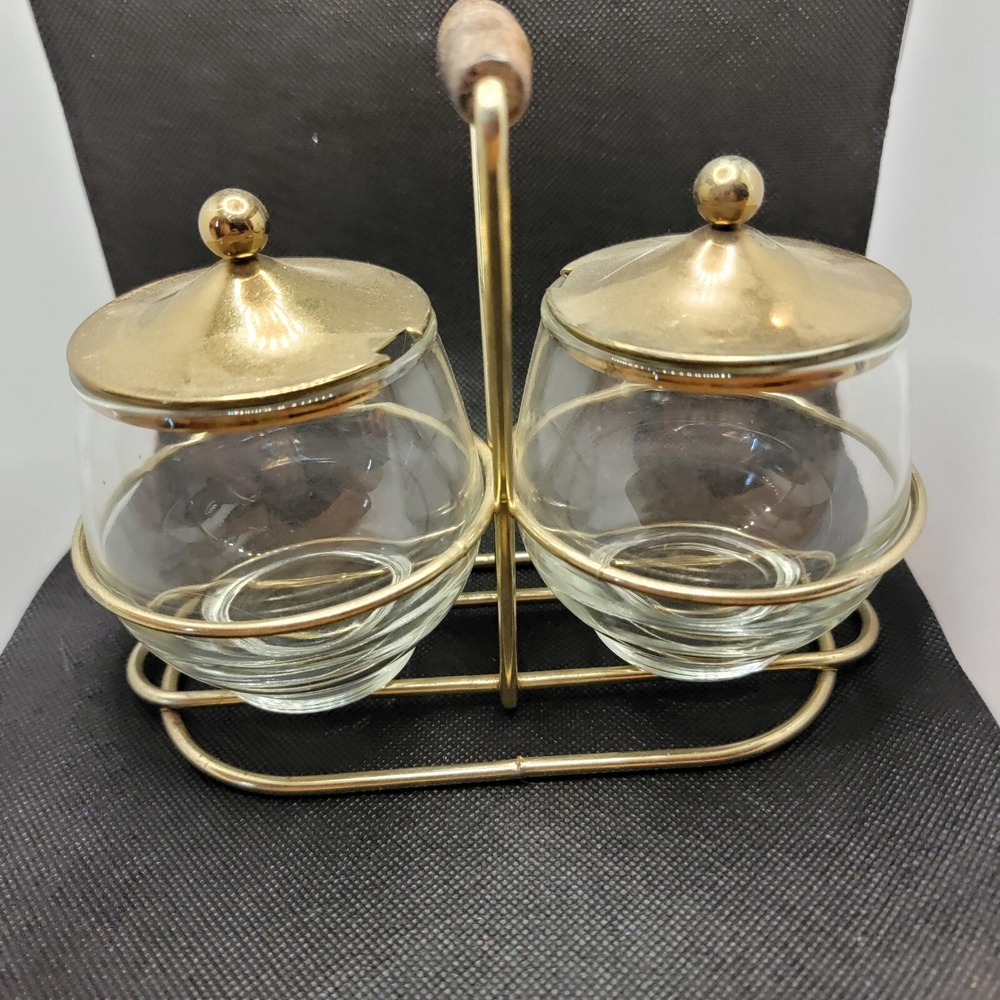 Libbey Glass Condiment Carrier Set - Picture 2 of 4
